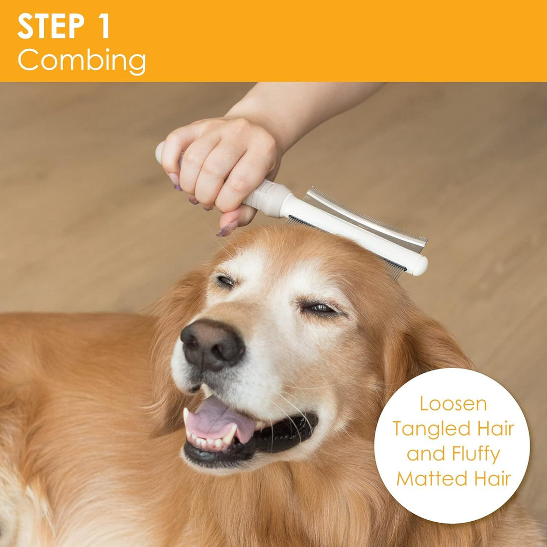 2 In 1 Brush Grooming Comb