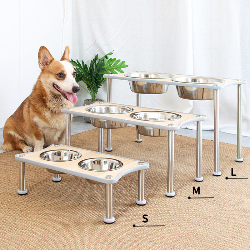 Dog Food Bowl Rack