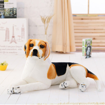 Simulated Plush Toy Spotted Dog Figures
