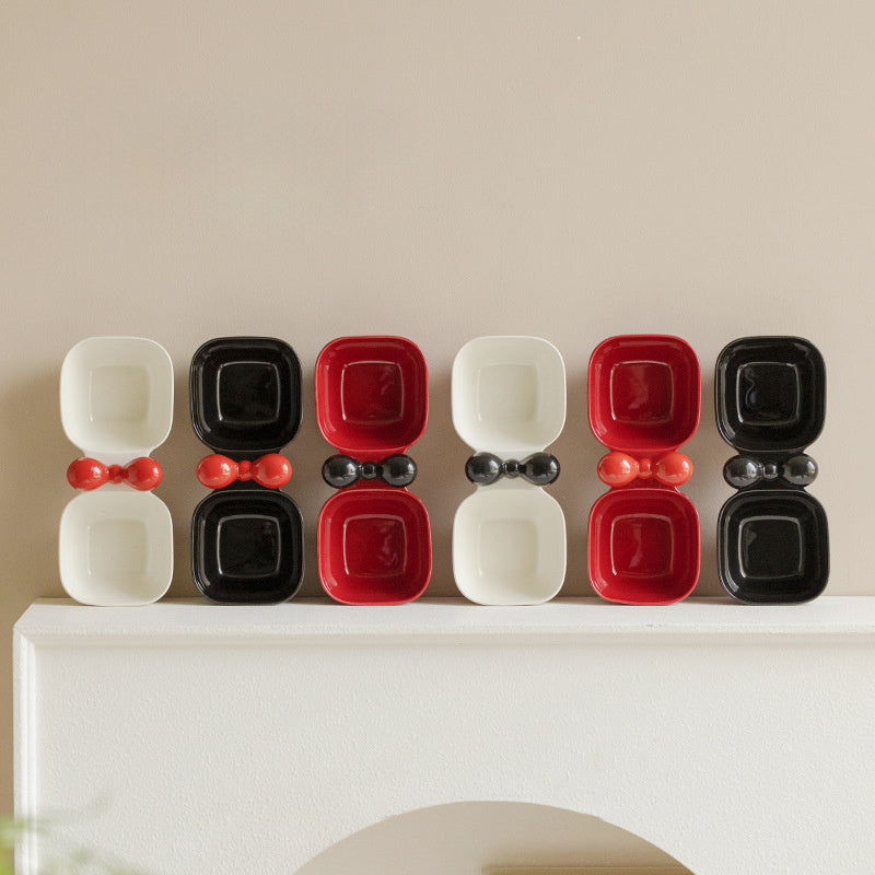 Ceramic Dog Bowl Set