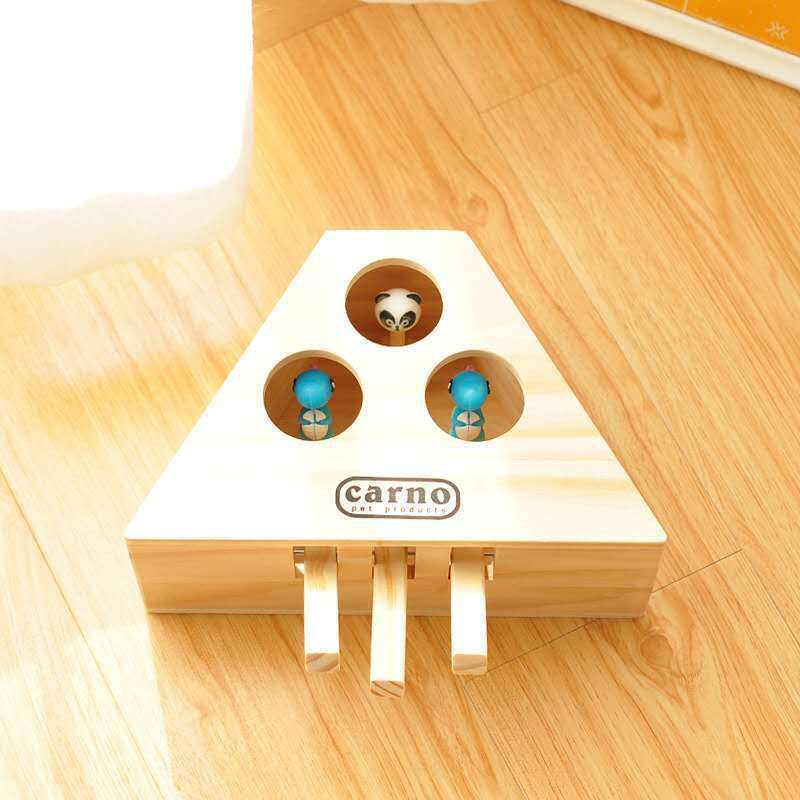 Hamster Solid Wood Cat Toy