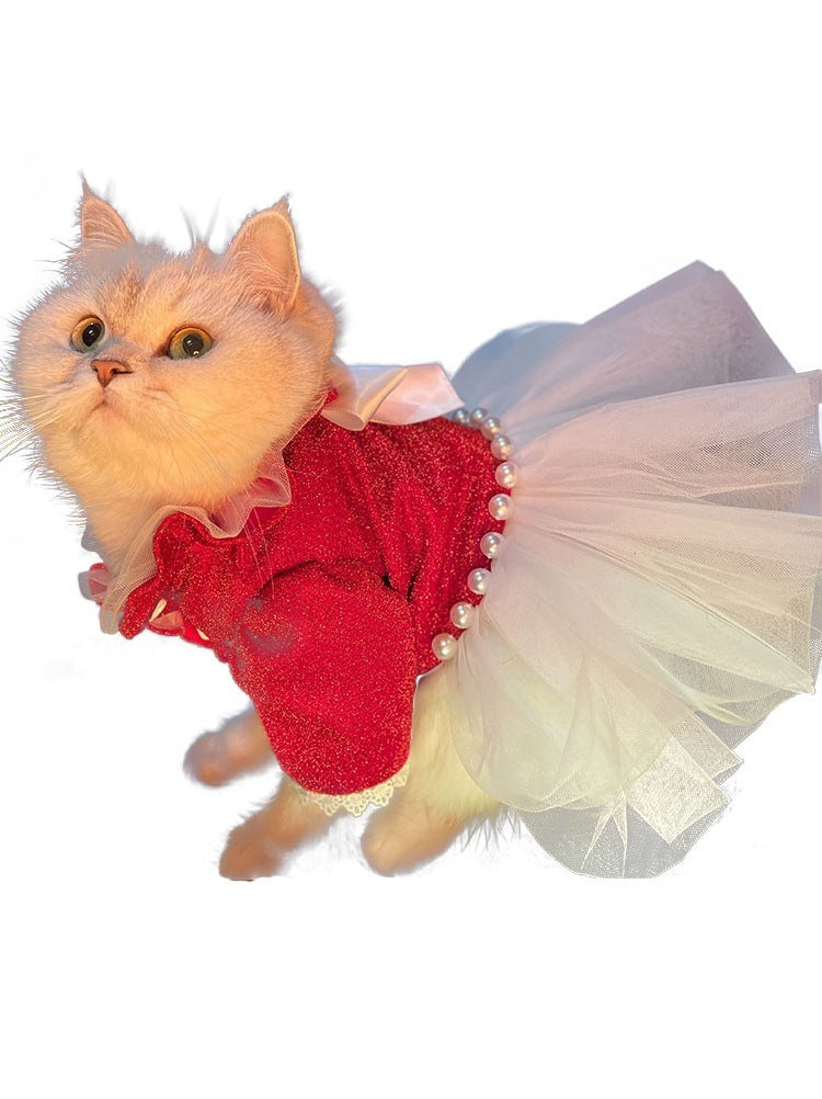 Pet Dress Wedding Dress