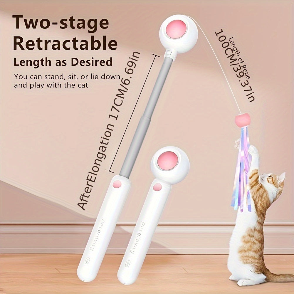 Cat Teaser Stick Toy
