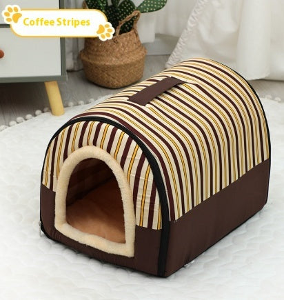Portable Handle Pet Bed Kennels