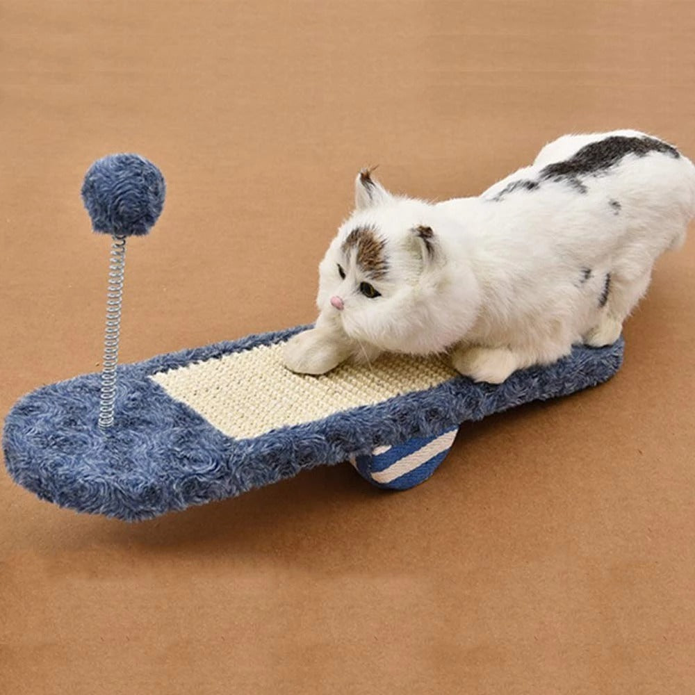 Cat kitten seesaw toy