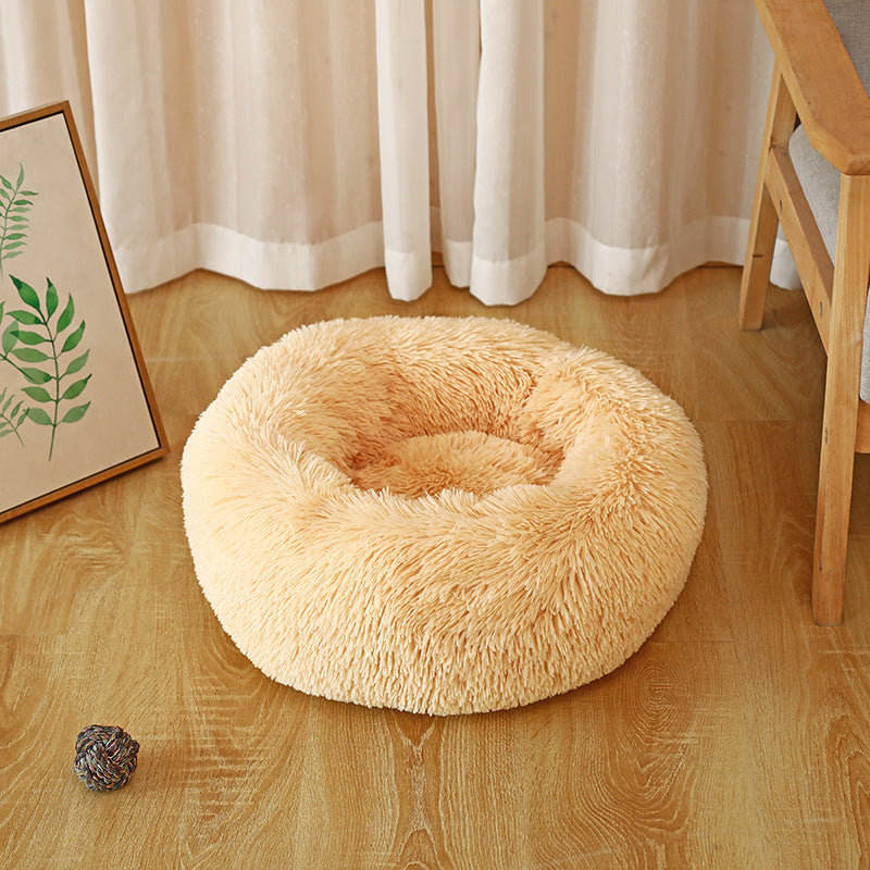 Pet Kennel Plush Long Wool