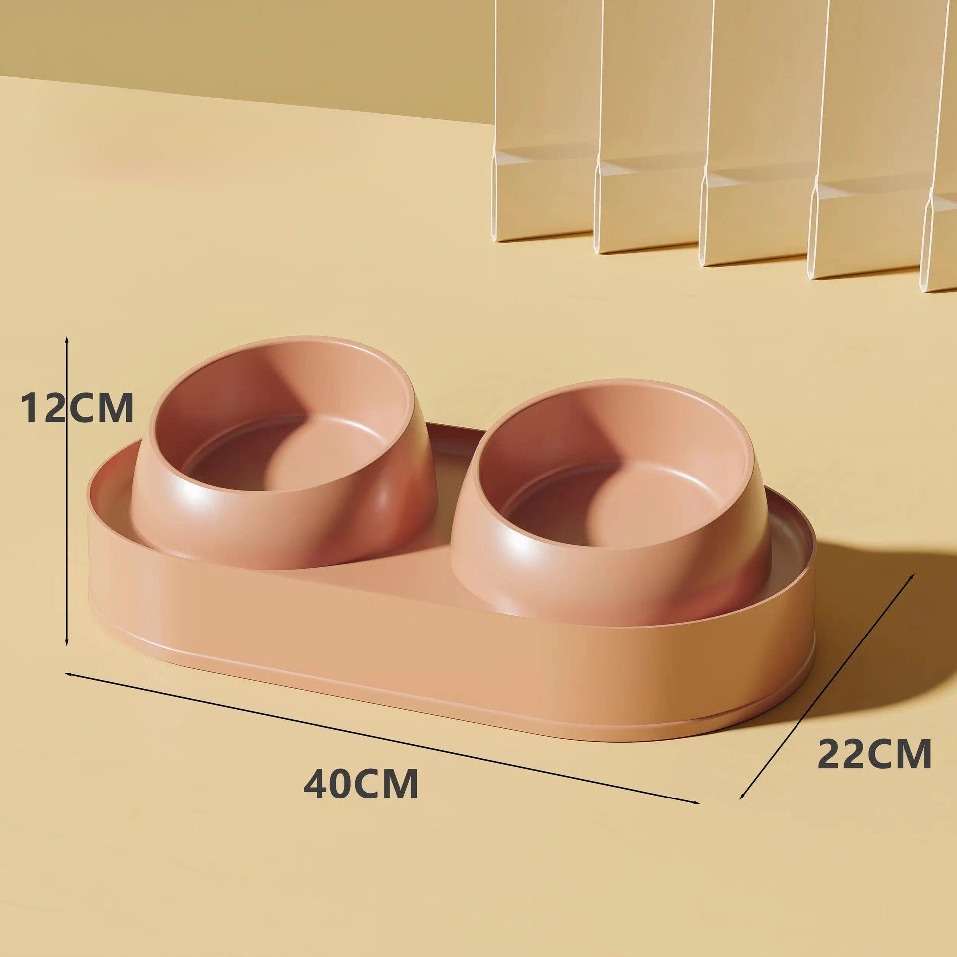 Pet Double Bowl Supplies