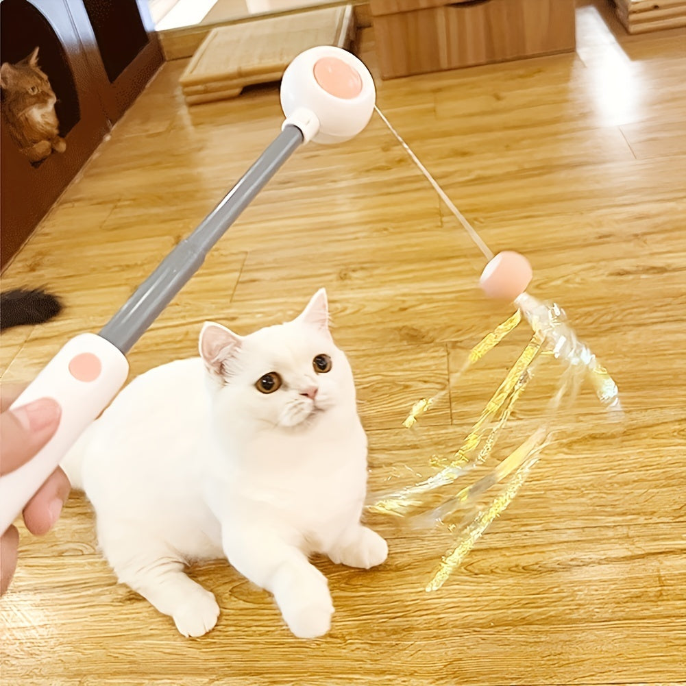 Cat Teaser Stick Toy