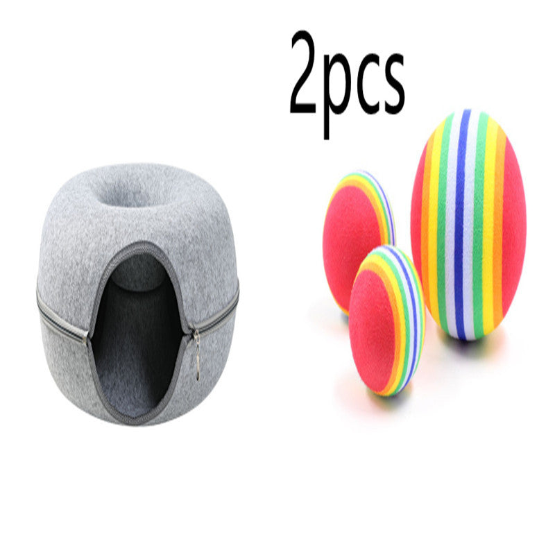 Cat Nest Tunnel Interactive Toy