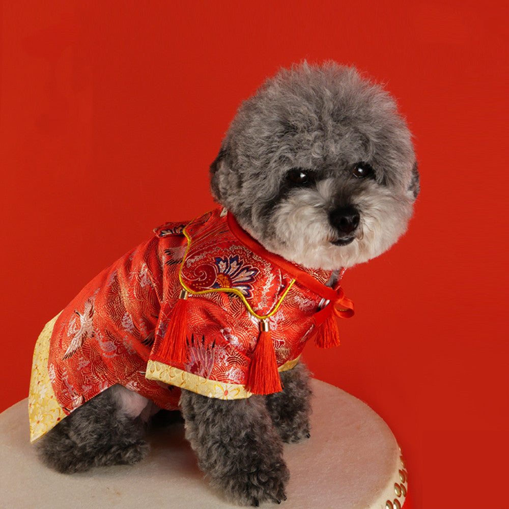 New Pet Hanfu Clothes Dress