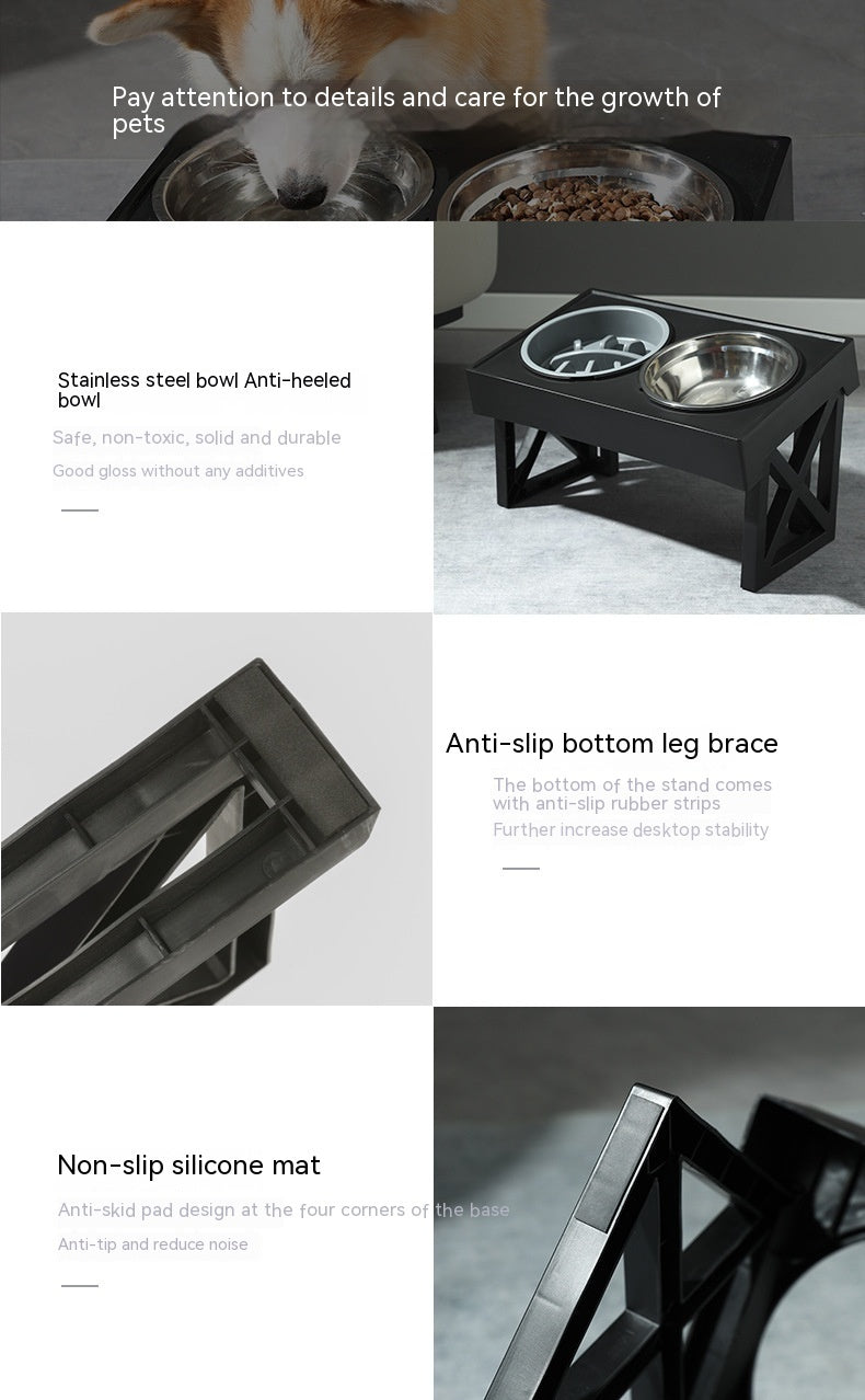 Pet Adjustable Elevated Bowl