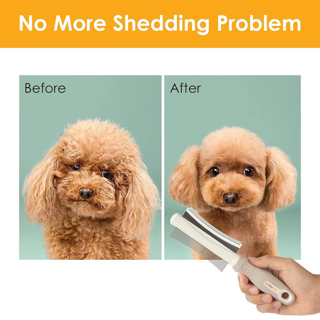 2 In 1 Brush Grooming Comb