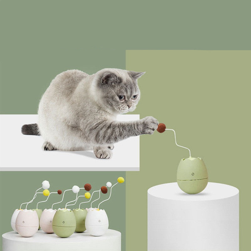 Electric Automatic Teaser Cat Ball Toy