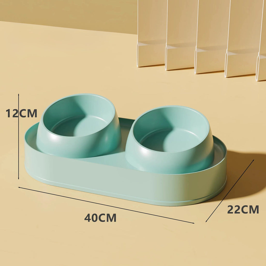 Pet Double Bowl Supplies