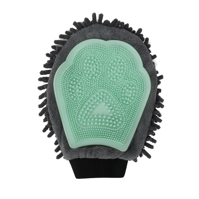 Pet Bathing 2-in-1 Grooming Glove