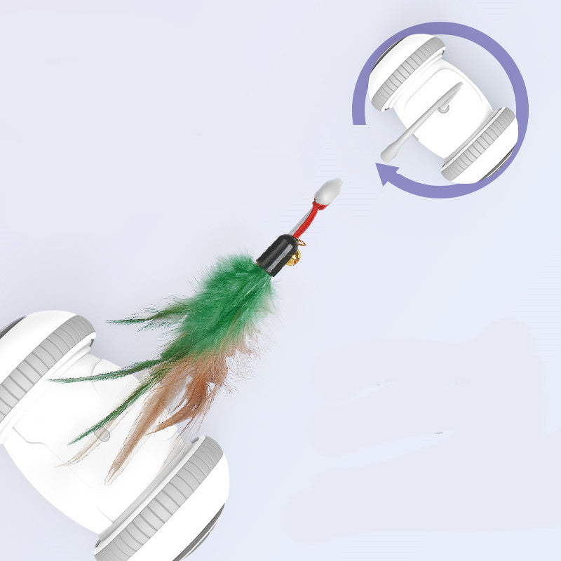 Interactive Cat Toy Feather Toys