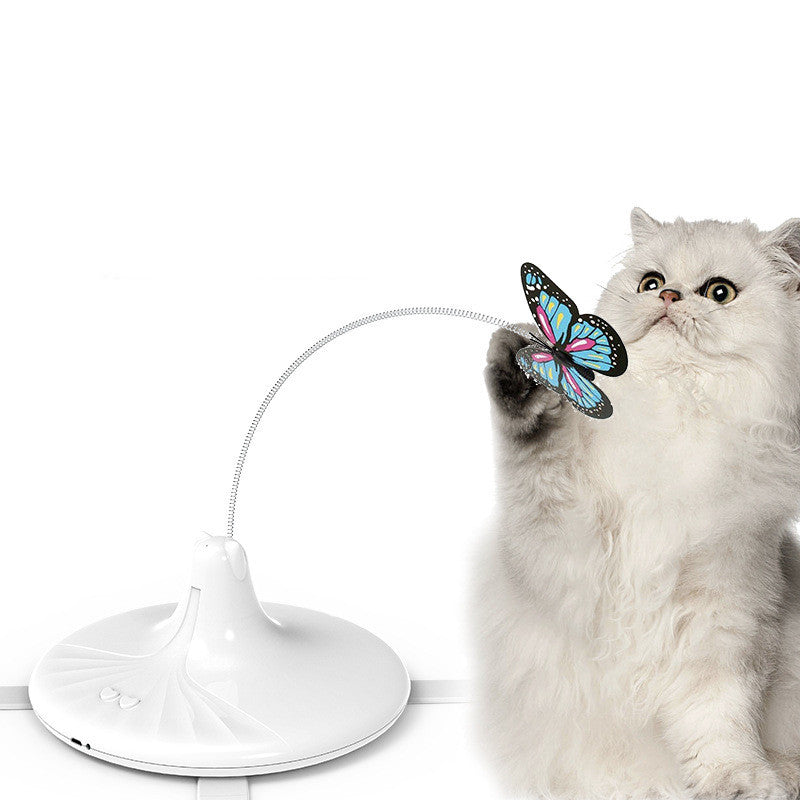 Automatic Rotating Cat Interactive Toy
