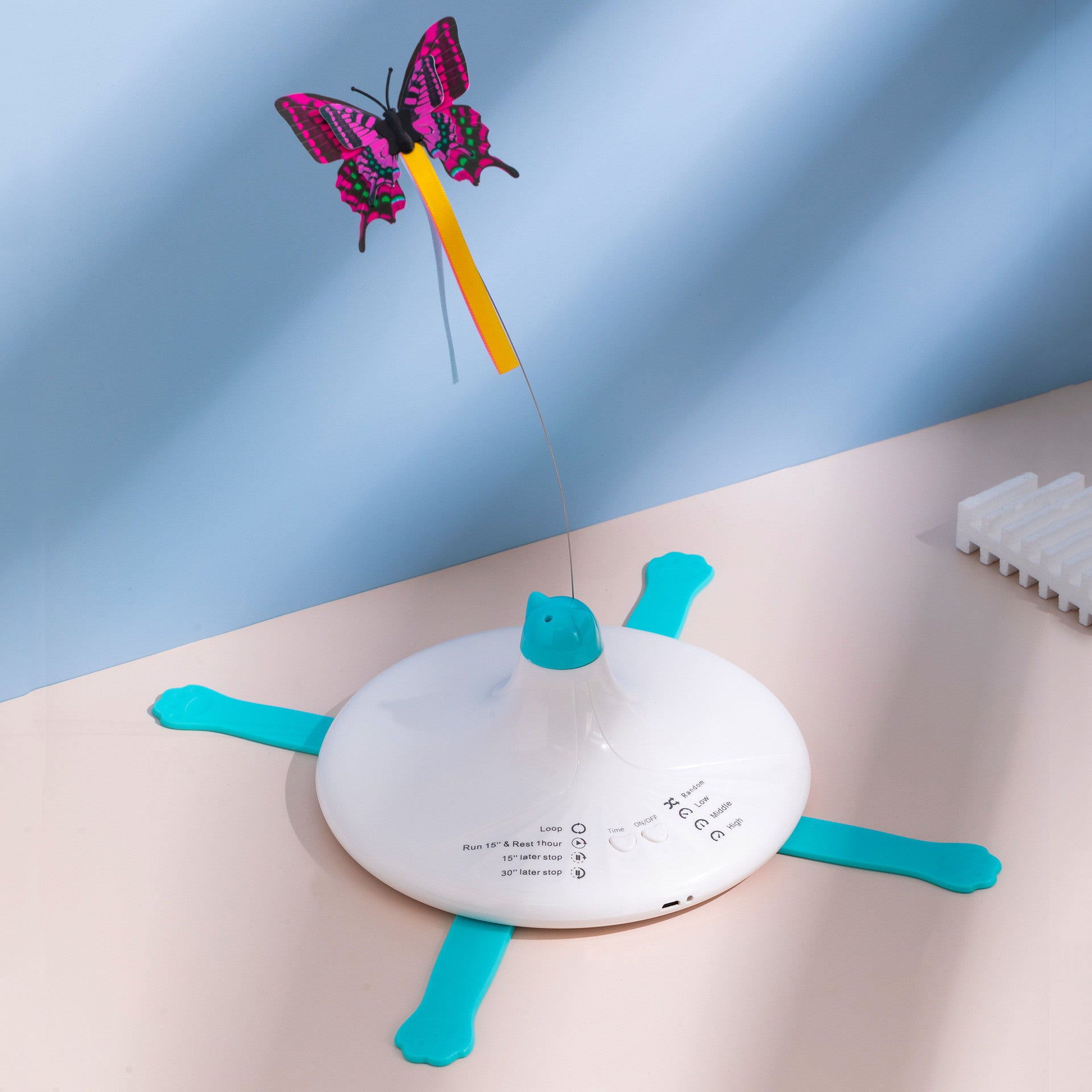 Automatic Rotating Cat Interactive Toy