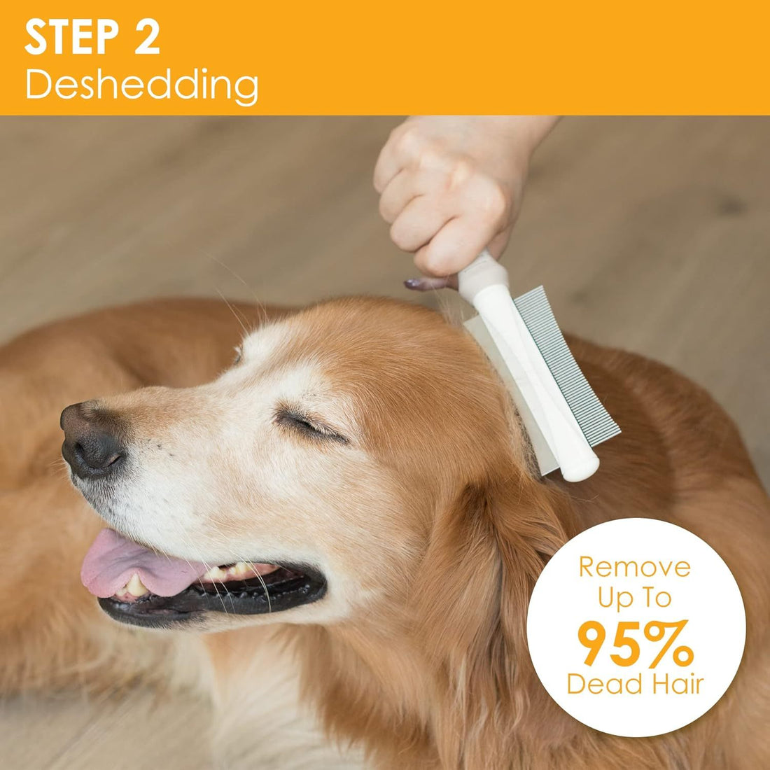 2 In 1 Brush Grooming Comb