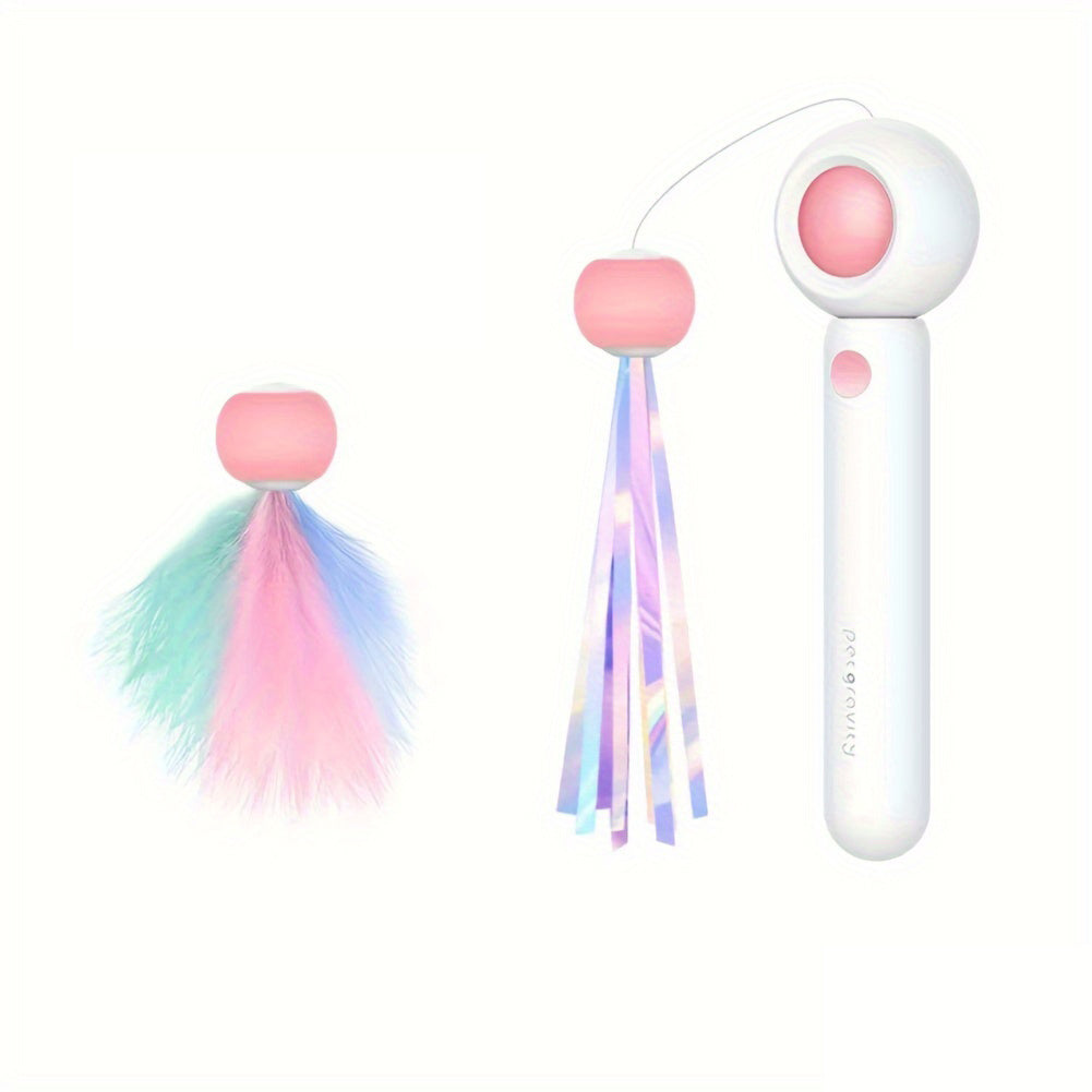 Cat Teaser Stick Toy