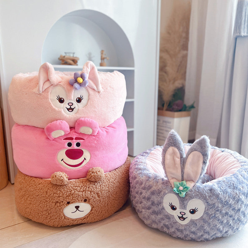 Pet Nest Cushion Round Bed