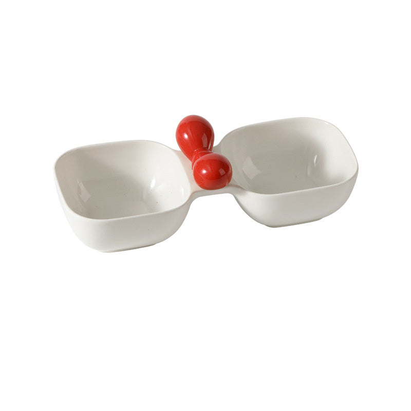 Ceramic Dog Bowl Set