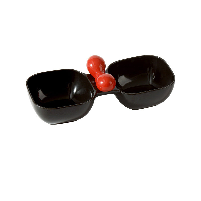 Ceramic Dog Bowl Set