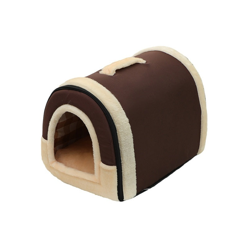 Portable Handle Pet Bed Kennels