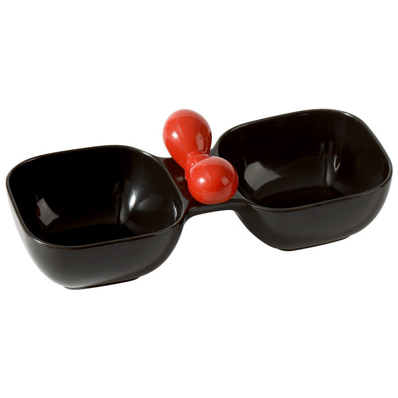 Ceramic Dog Bowl Set