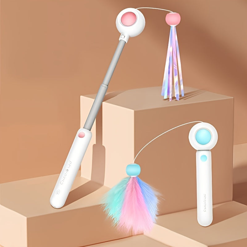 Cat Teaser Stick Toy