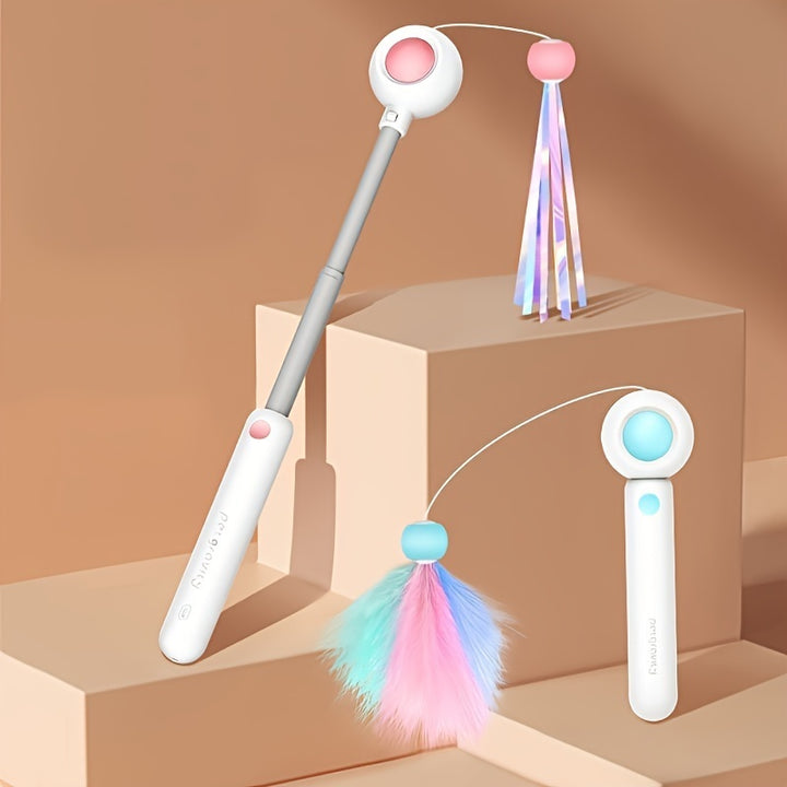 Cat Teaser Stick Toy