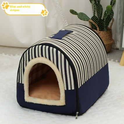 Portable Handle Pet Bed Kennels