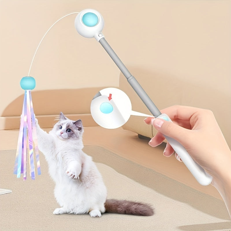 Cat Teaser Stick Toy