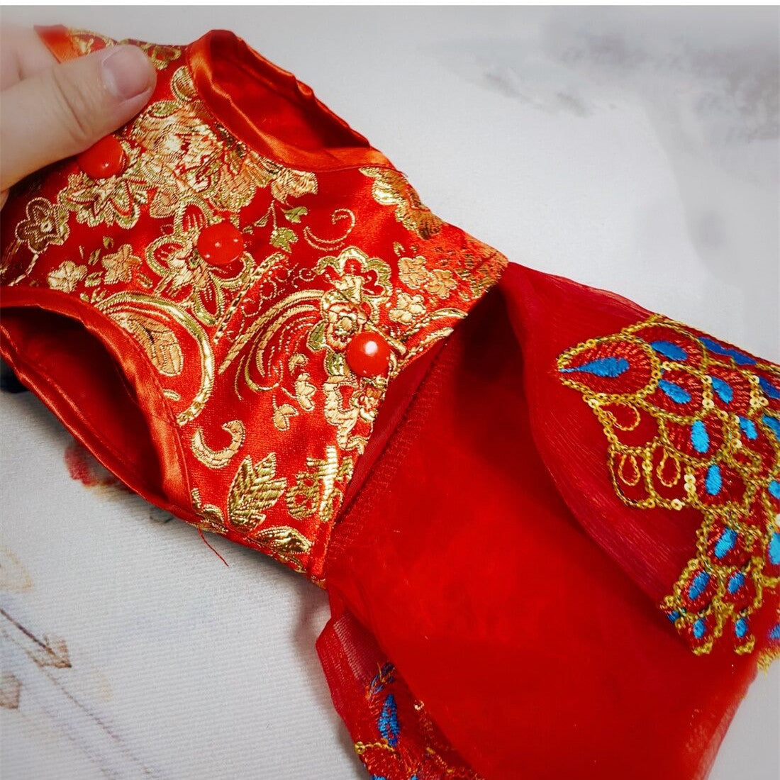 Pet Clothes Tang Dress