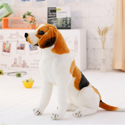 Simulated Plush Toy Spotted Dog Figures