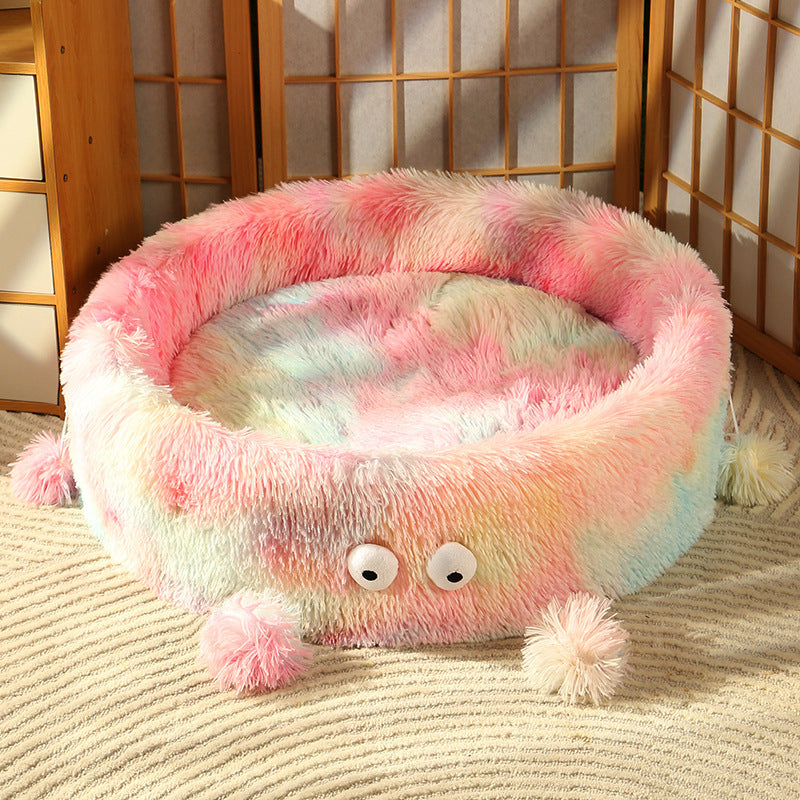 Winter Warm Cute Eye Bed