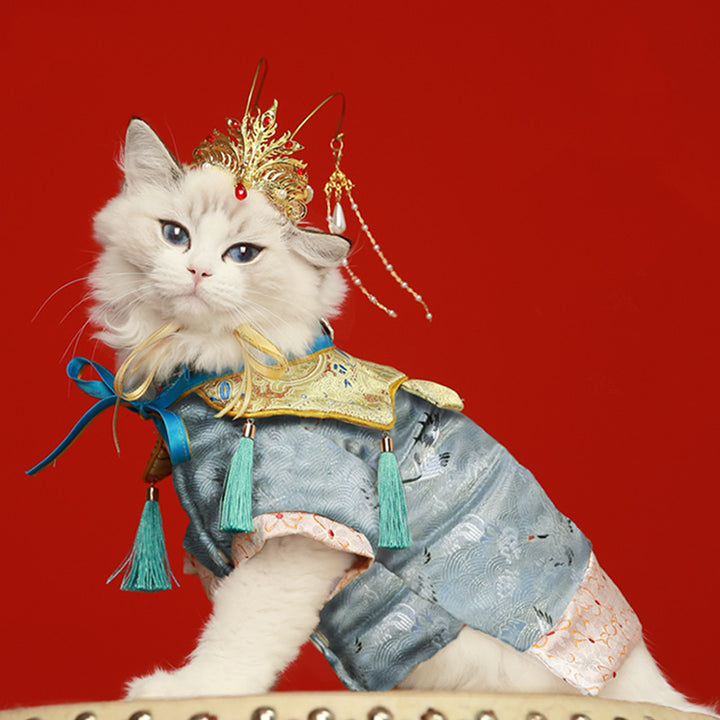 New Pet Hanfu Clothes Dress