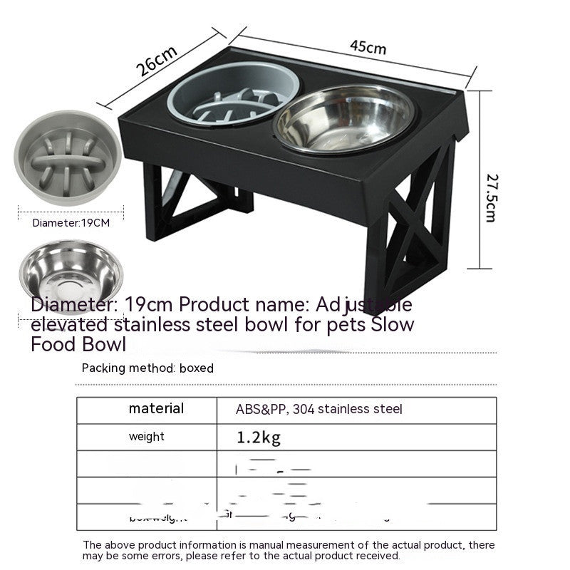 Pet Adjustable Elevated Bowl