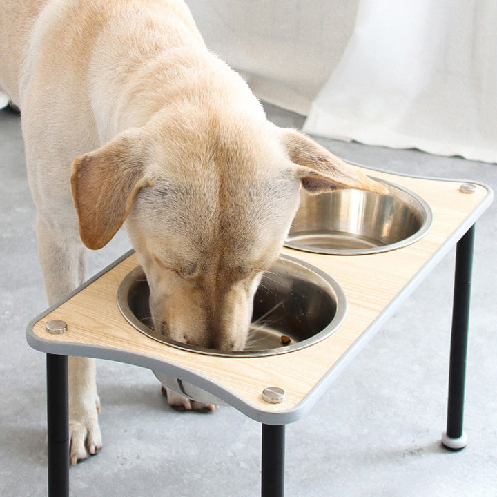 Dog Food Bowl Rack