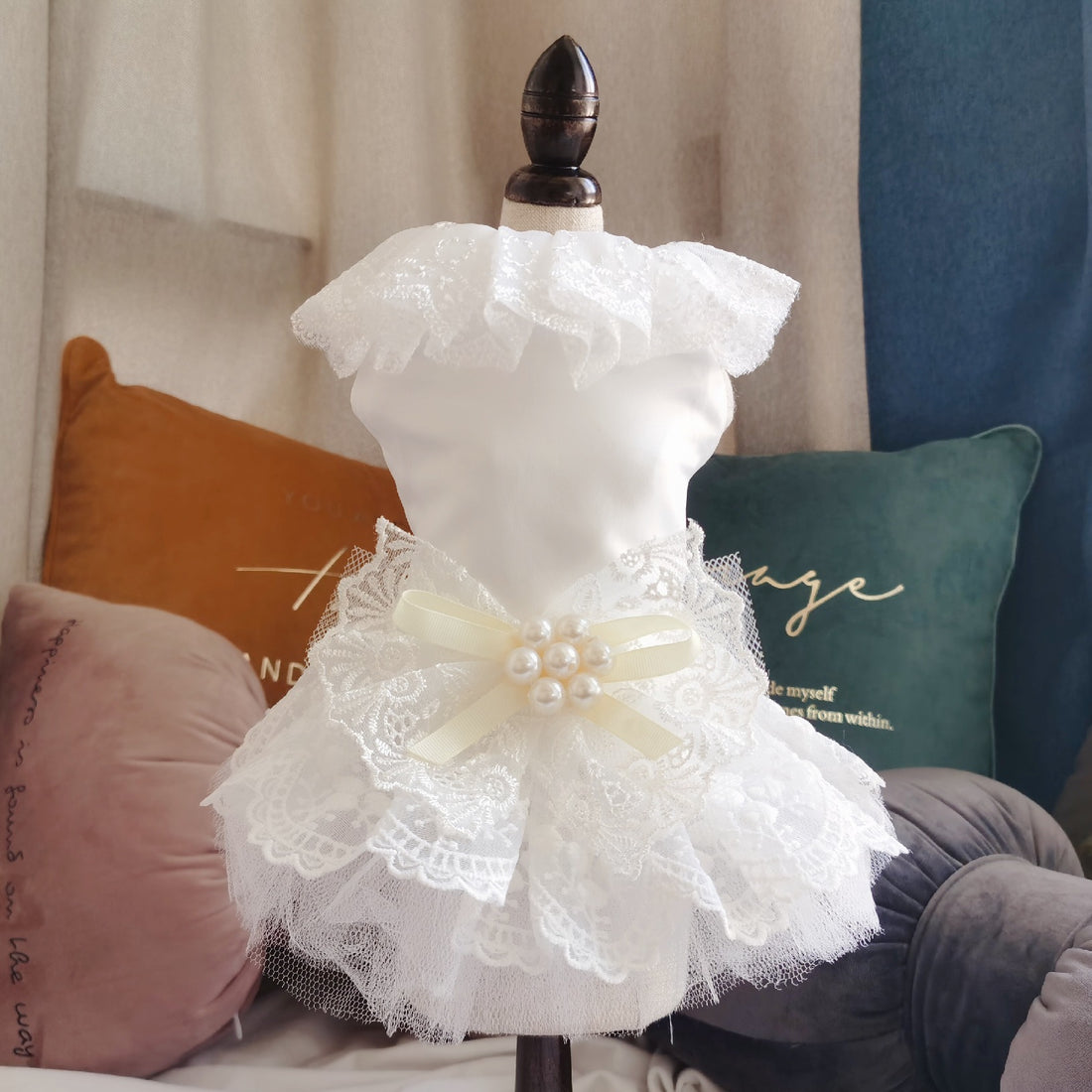Pet Supplies Dog Wedding Skirt