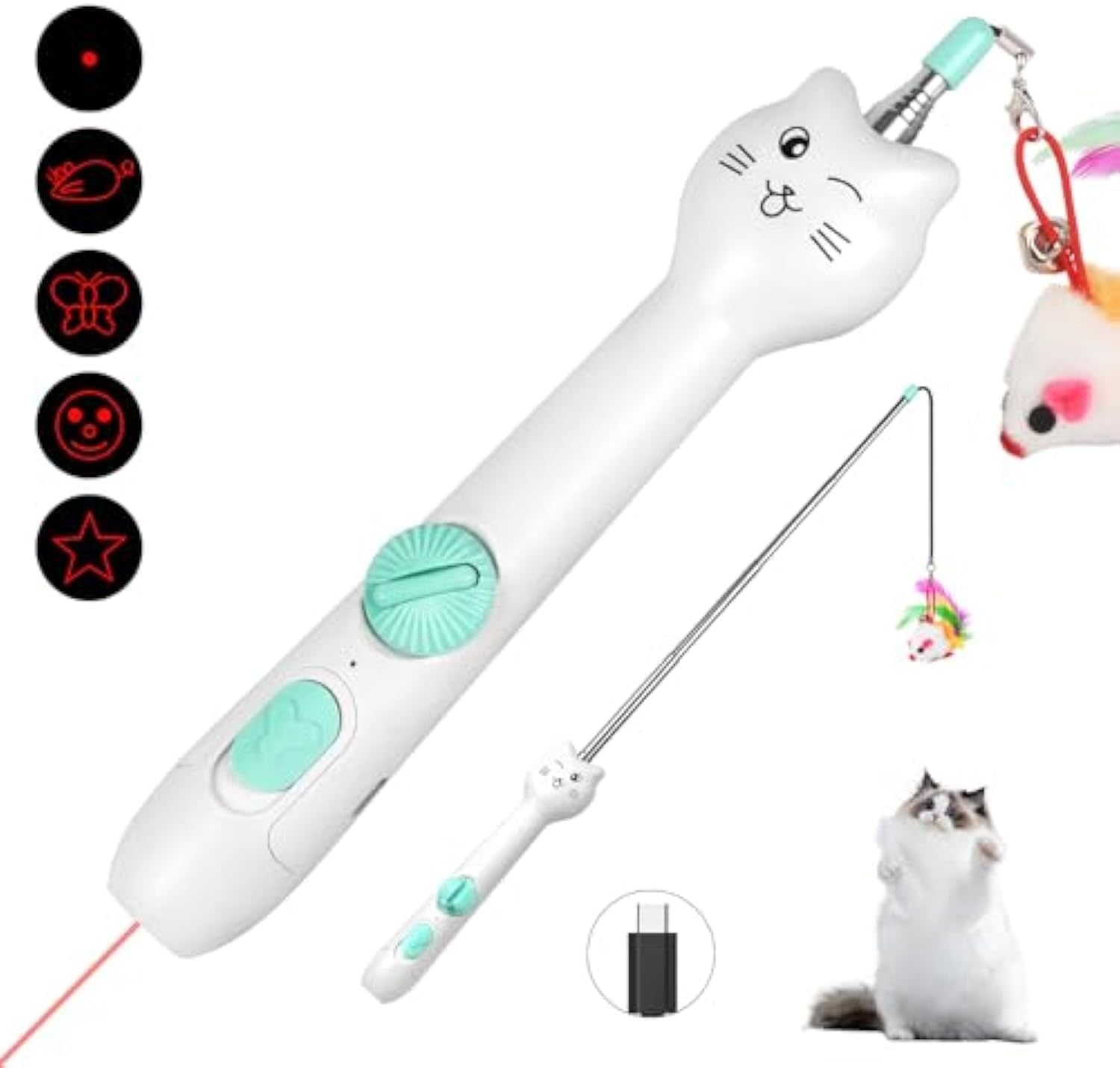 Cat Toy Interactive Laser Pointer