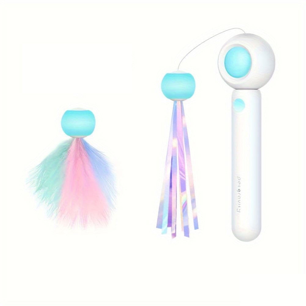 Cat Teaser Stick Toy